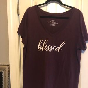 Maroon T-shirt